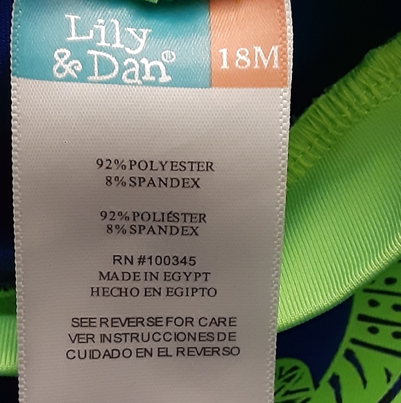 Lily & Dan Toddler Boys Rash Guard - Picture 3 of 4